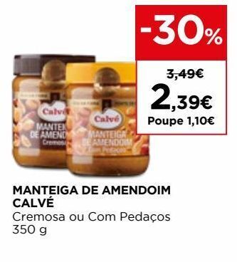 El Corte Inglés Creme de amendoim calvé promoção