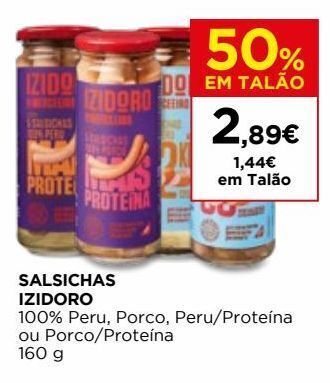 El Corte Inglés Salsichas cozidas izidoro promoção