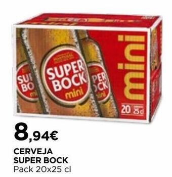 El Corte Inglés Cerveja super bock promoção