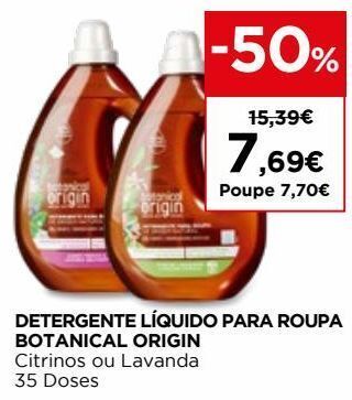 El Corte Inglés Detergente líquido promoção