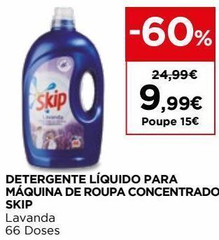 El Corte Inglés Detergente líquido skip promoção