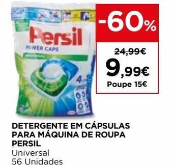 El Corte Inglés Detergente em cápsulas persil promoção