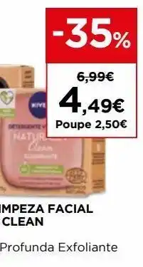 El Corte Inglés Sabonete limpeza facial nivea promoção