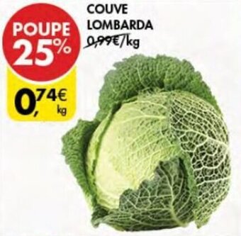 Pingo Doce Couve Lombarda promoção