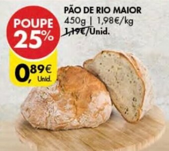 Pingo Doce Pão de Rio Maior 450g promoção
