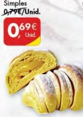 Pingo Doce Croissant Brioche Simples promoção