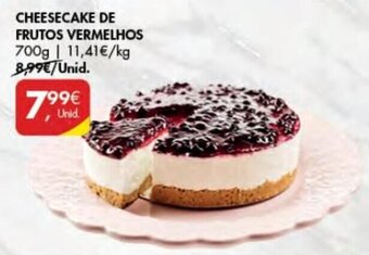 Pingo Doce Cheesecake de Frutos Vermelhos 700g promoção