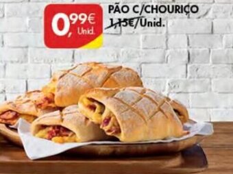 Pingo Doce Pão c/Chouriço promoção