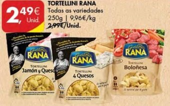 Pingo Doce Tortellini Rana 250g promoção