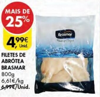 Pingo Doce Filetes de Abrótea Brasmar 800g promoção