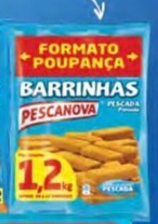Pingo Doce Barrinhas de Pescada Pescanova 1,2kg promoção