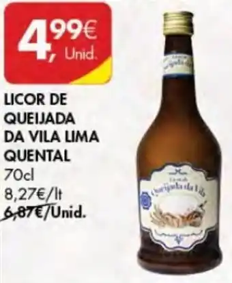 Licor de Queijada da Vila Lima Quental 70cl