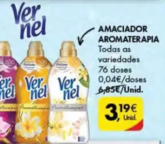 Pingo Doce Amaciador Aromaterapia Vernel 76 doses promoção