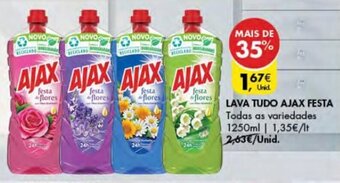 LAva Tudo ajax Festa 1250ml