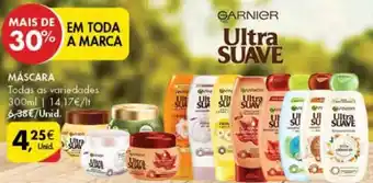 Pingo Doce Máscara Ultra Suave Garnier 300ml promoção