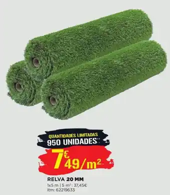 Bricomarché Relva 20mm 1 x 5m | 5m² promoção