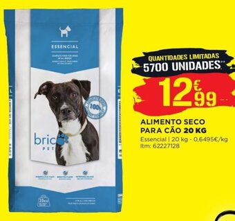 Bricomarché Alimento Seco para Cão 20kg promoção