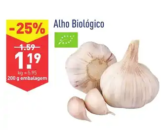 ALDI Alho Biológico promoção