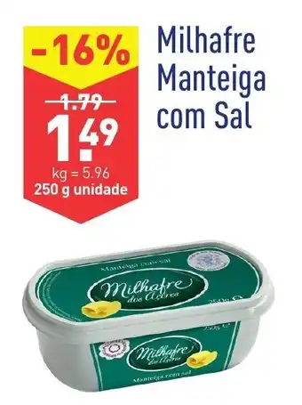 Milhafre Mateiga com sal 250g