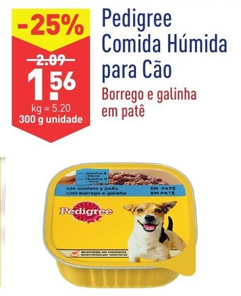 ALDI Pedigree Comida Húmida para Cão 300g promoção