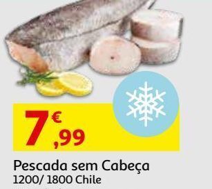Auchan Pescada congelada chile promoção