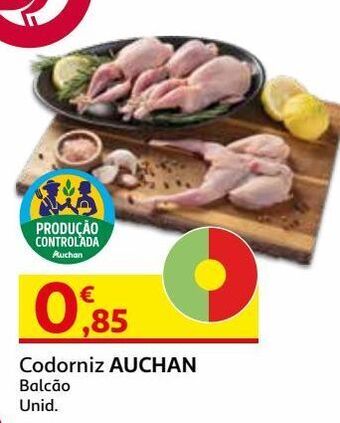 Auchan Codorniz extra vida auchan promoção