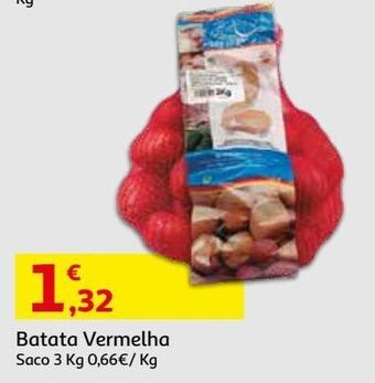 Auchan Batata vermelha promoção
