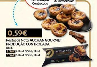 Auchan Pastel de nata auchan gourmet promoção