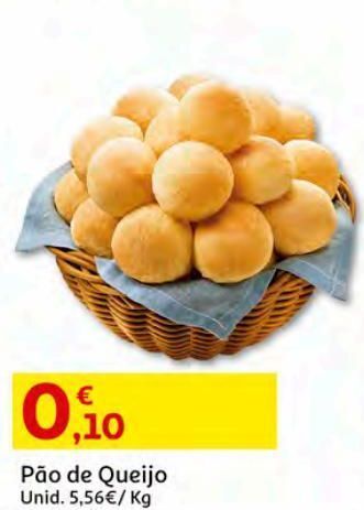 Auchan Pão de queijo:un promoção
