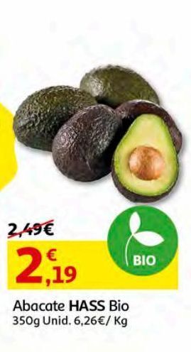 Auchan Abacate hass bio:350 g promoção