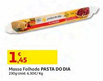 Auchan Massa folhada pasta do dia:230 gr promoção