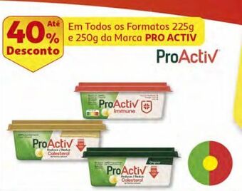 Auchan Creme vegetal pro active promoção