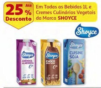 Auchan Bebida de aveia shoyce promoção