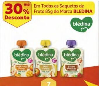 Auchan Saquetas bledina promoção