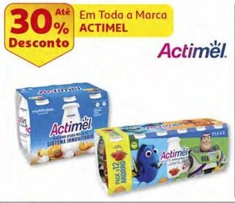 Auchan Probiotico actimel promoção