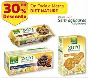 Auchan Bolacha digestive aveia gullon promoção