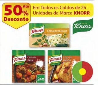 Auchan Caldo galinha knorr promoção