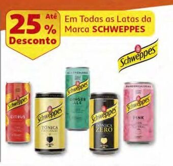 Auchan Refrigerante c/ gás schweppes promoção