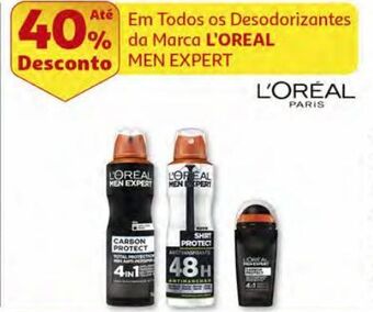 Auchan Deo roll-on men expert promoção