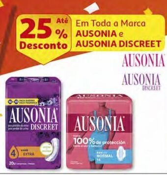 Auchan Pensos incontinência ausonia promoção