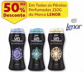 Auchan Pérolas perfumadas lenor promoção