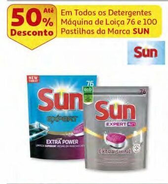 Auchan Det. loiça máquina sun promoção
