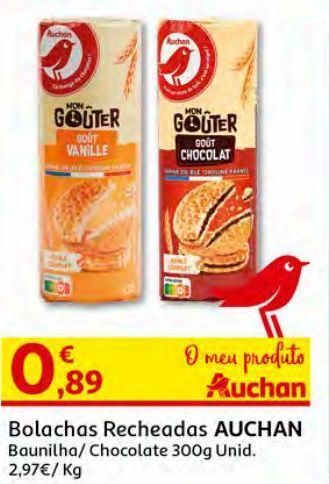 Auchan Bolacha auchan promoção