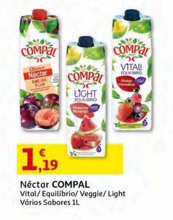 Auchan Nectar compal vital promoção