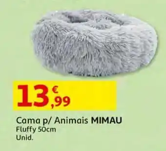 Auchan Cama p/animais mimau:fluffy 50 cm promoção