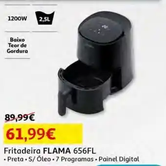 Auchan Fritadeira flama:preta 2.5lt 656fl promoção
