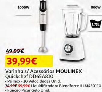 Auchan Varinha s/acessórios moulinex promoção
