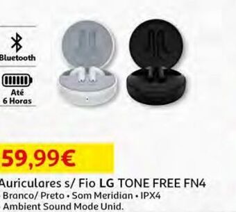 Auriculares sem fio lg