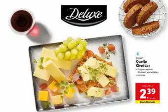 Lidl Queijo Cheddar promoção
