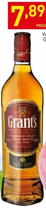 Recheio Uísque grant's promoção
